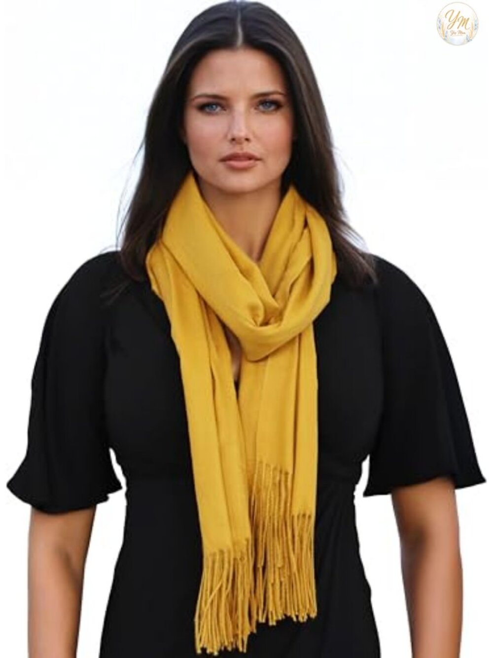 100% Pashmina Scarf Shawl Wrap Oversized Handmade for Women